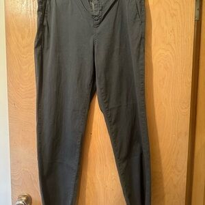 Nili Lotan Men's Charcoal Gray Chinos